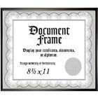   Malden Home Profiles Metro Black Document Frame, 8 1/2 Inch by 11 Inch