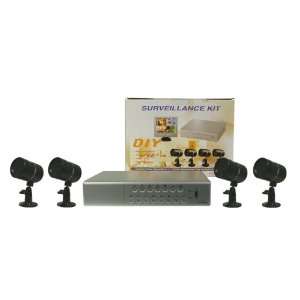    160GB 4 IR Camera 4 Channel System with onboard LAN