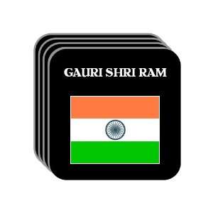  India   GAURI SHRI RAM Set of 4 Mini Mousepad Coasters 