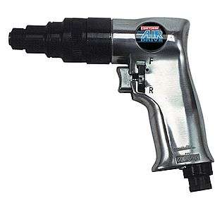 in. Drive Screwdriver, Pistol Grip  Craftsman Tools Air 