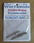 9th WWII German Kar 98 Rifle Bayonet Wee Friends WB2110M white metal 