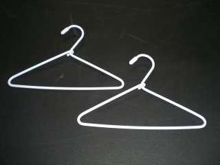 DOLL CLOTHES HANGERS   HEAVY WIRE X 12 (1doz)  