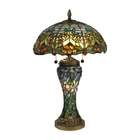 Terra Cottage Brown Iguana Stained Glass Accent Table Lamp Lizard