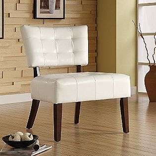 Accent chair in Gorgeous Soft White Finish  Oxford Creek For the Home 