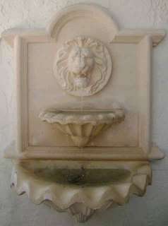 wall fountain lion head @ $ 269  