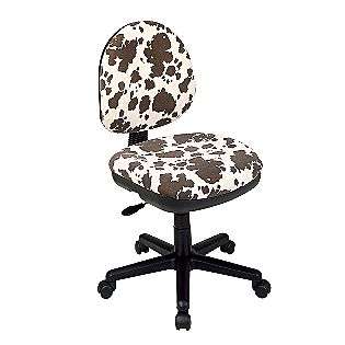 Contemporary Adjustable Swivel Chair with Flex Back   Palomino Animal 