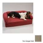 Snoozer Luxury Pet Sofa, Small, Toro Antique Gold