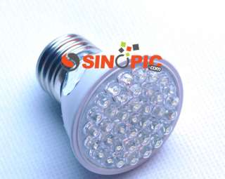 E27 1.9W 38LED Warm White Light Bulb Lamp 110V screw lights  