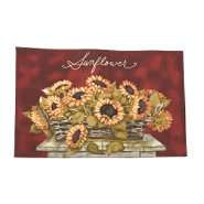 Essential Home Sunflower Basket Printed Placemat 