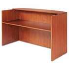   Reception Desk w/Counter, 71w x 35 1/2d x 44 3/4h, Medium Cherry