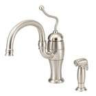 Danze Antioch Single Handle Kitchen Faucet with Veggie Spray in 