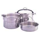 MaxiAids 4 Piece Stainless Steel Multi Cooker (12588)