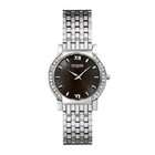 Wittnauer 10R05 Orpheum Ladies Diamond Watch w/ Black Patterned Dial