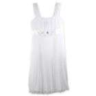 Ventti Black White Polka Dot Ruffle U Strap Tennis Style Mini Dress