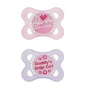  Mam love Affection Pacifier 2 Months and Up ~ Girl color 