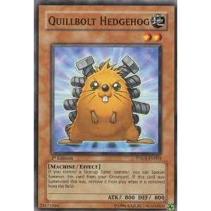  Yugioh TDGS EN003 Quillbolt Hedgehog Common Card [Toy 