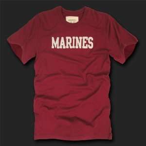  MARINES MAROON T SHIRT SHIRT SHIRTS U.S. MILITARY SIZE 