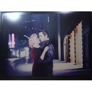  LED PICTURE ELVIS & MARILYN