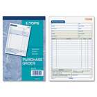   Business Forms   Purchase Order Book Carbonless 2 Parts 5 1/2x7 7/8