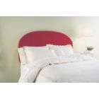 Back Drop Twin Diamond Matelassé Upholstered Headboard in Brick