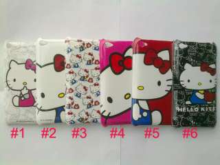 6pcs Hello kitty Case Cover for iPod Touch 4th Gen 4G 4  