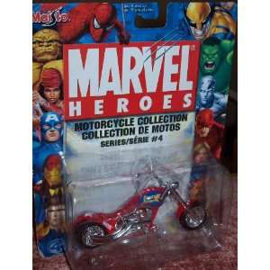   HEROES Motorcycle Collection Series 4 CAPTAIN AMERICA Toys & Games