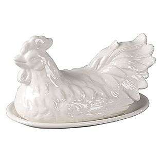Rooster Butter Dish  Country Living For the Home Dinnerware Tabletop 