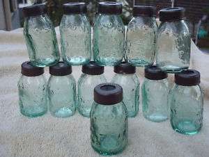   60 Rustic Vintage Country Mason Canning Fruit Jar Miniature Lanterns