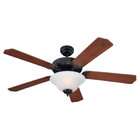   Max Plus And Energy Start 52 Inch Ceiling Fan In Vintage Brown Finish