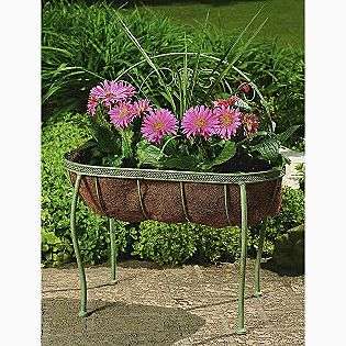   cobraco eminence garden bench with horse trough stand is a charming
