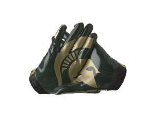 Nike College Rivalry (Michigan State) Vapor Jet Mens Football Gloves