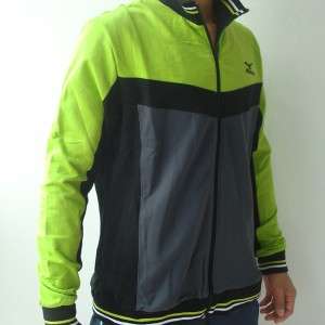 NWT Mizuno Mens Cotton Jacket Coat Multi colored LARGE L  