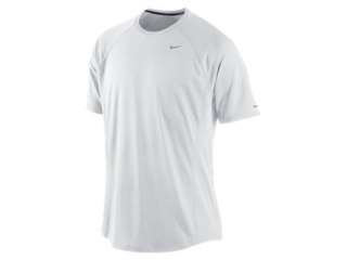  Nike Dri FIT UV Miler Short Sleeve Mens Running Shirt