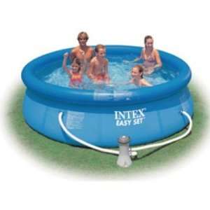  Easy Set Pool   8 ft round, 26 in High Toys & Games