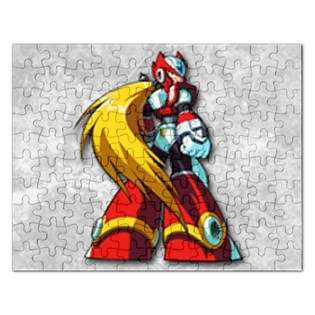 Carsons Collectibles Jigsaw Puzzle Rectangular of Zero from Megaman 