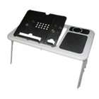 Stand LD09 W White/Black Laptop Table