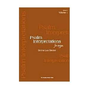  Psalm Interpretations for Organ Musical Instruments