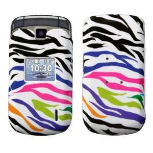  LG VX5600 (Accolade), Rainbow Zebra Skin Phone Protector 