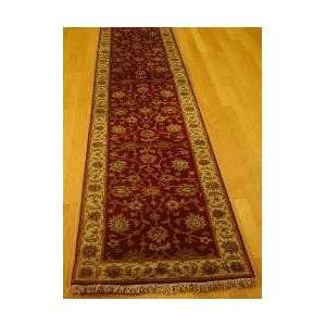  X Long Hand Knotted 2.7 x 17.4 100% Wool Runner Rug by 