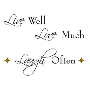   Quote Removable Premium Wall Decor Decal Stickers Kit 