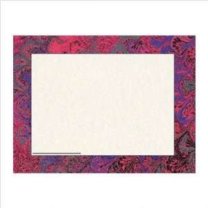  Red Marble Certificate Border