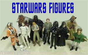 STAR WARS APPLAUSE FIGURES 1995 1997 Chewbacca, Luke +  