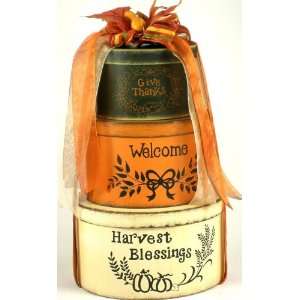 Harvest Blessings Fall Gift Basket  Grocery & Gourmet 