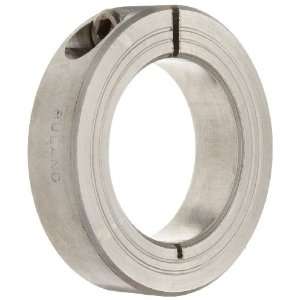  CL 32 ST One Piece Clamping Shaft Collar, 316 Stainless Steel, 2.000 