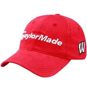  TaylorMade Wisconsin Badgers Cardinal NCAA Golf Adjustable 