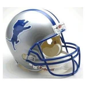 Detroit Lions Throwback 1983 2002 Riddell Deluxe Replica Helmet 