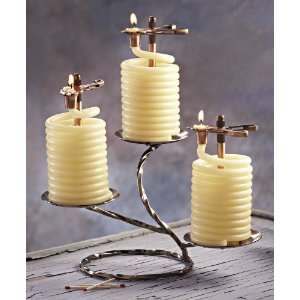  Candle by the Hour 36 Hour Round Table Candle, Set of 3 