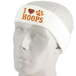  Top of the World Clemson Tigers White I Love Hoops 