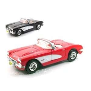    Set of 4   1959 Chevy Corvette Convertible 1/24 Toys & Games