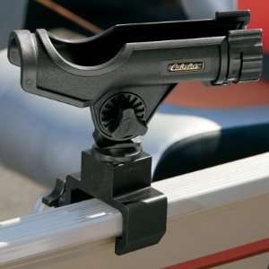  Clamp on 360 HT Rod Holder with Aluminum Rail Mount 